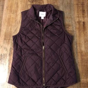 Old navy garnet/burgundy jacket